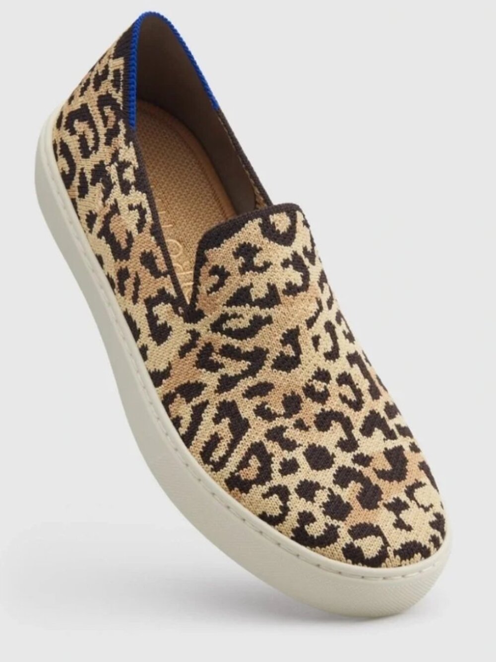 Women Rothy's sneakers cheetah print sz 9